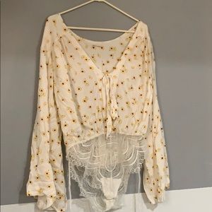 Free People Bodysuit